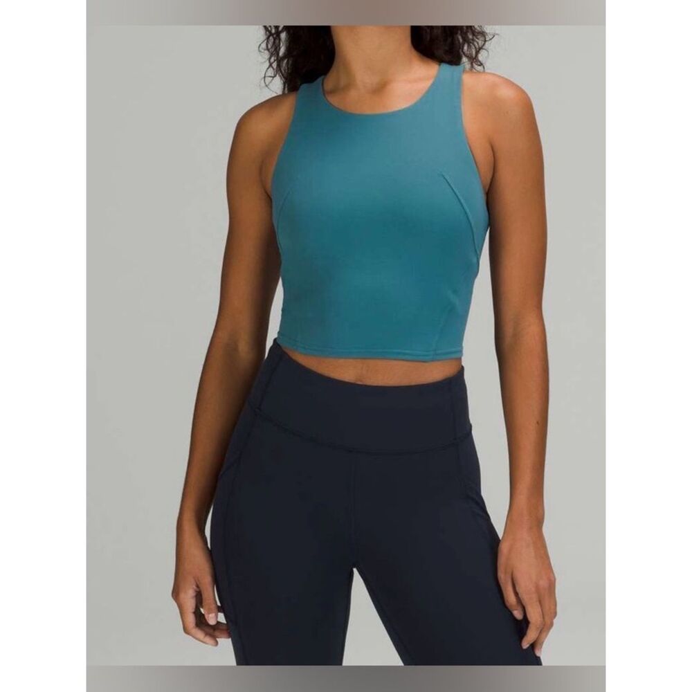 Lululemon Invigorate Training Tank Top Capture Blue 4 / XS - Picture 6 of 7